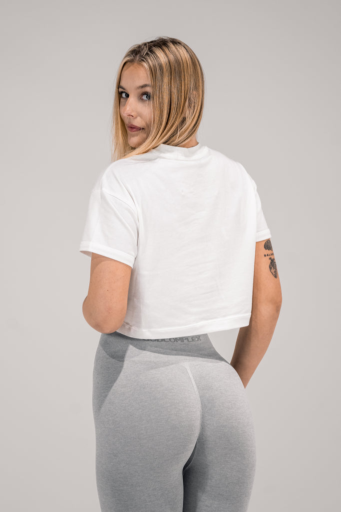 Divine Foundation Crop Top - weiß