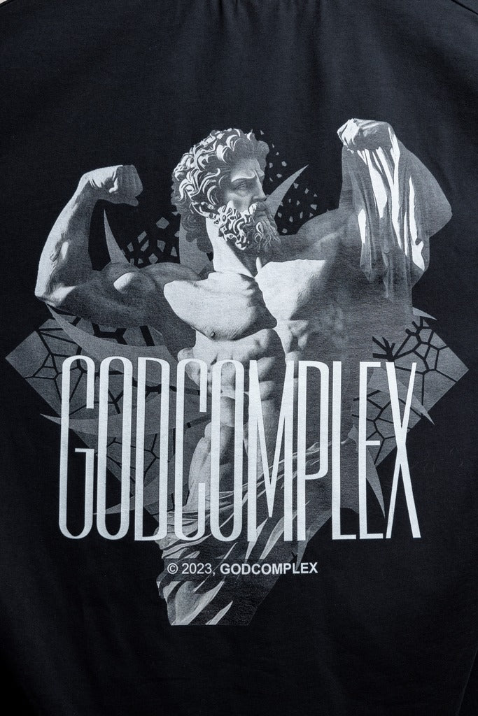Divine Urban Oversize Shirt - Greek God Flexing