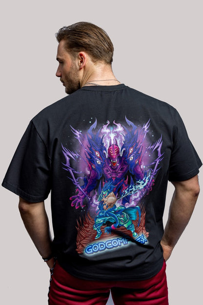 Divine Urban Oversize Shirt - Summoning of the Warrior