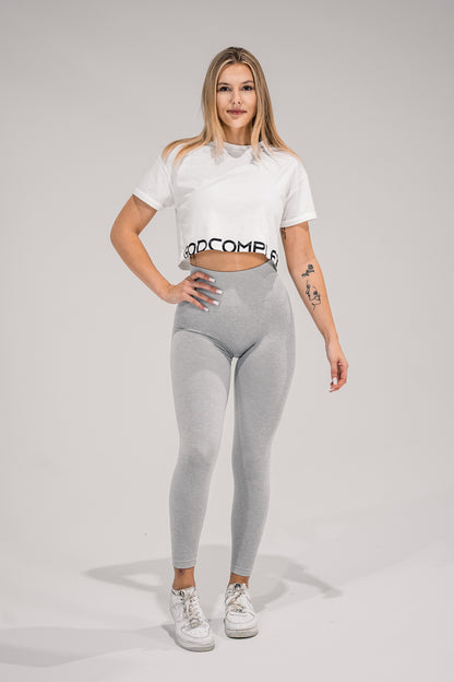 Divine Foundation Crop Top - weiß