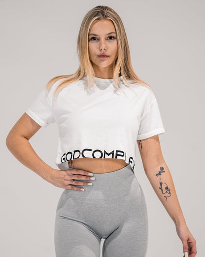 Divine Foundation Crop Top - weiß